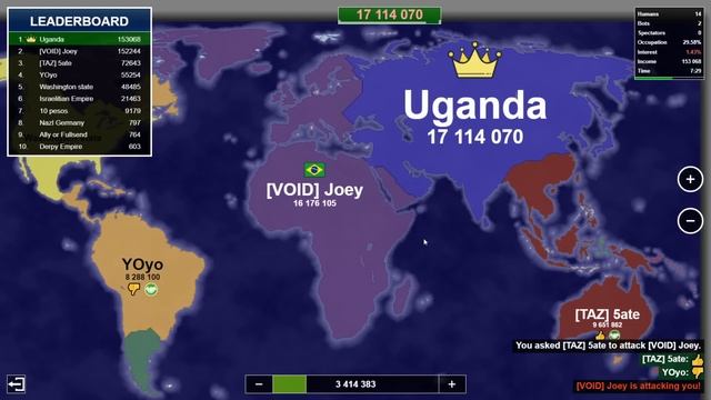 EXPLOITING Politics For The Win! Territory Games io - Territorial IO смотреть онлайн