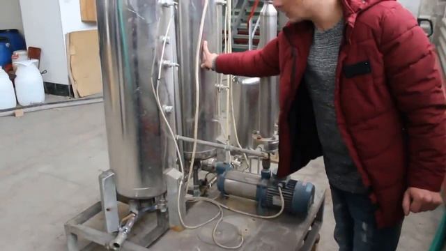 Сатуратор серии САД. Насыщение углекислым газом питьевой воды