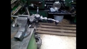 Минипогрузчик, сборка рулевой рейки , установка на погрузчик