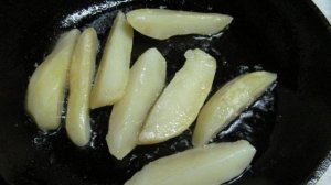 Салат из рыбы горячего копчения и жареного картофеля