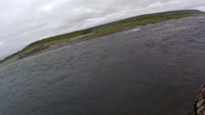 Зверюга клюнул! Рыбалка в Воркуте на реке Кара!