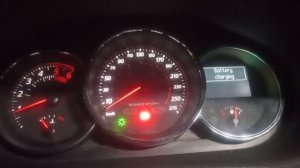 Как понять, что у вас разряжен аккумулятор 🔋?!  На примере автомобиля РЕНО. #renault