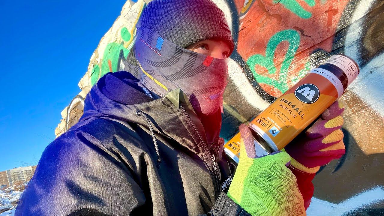 MOLOTOW ONE4ALL Water-Based. Обзор и Тест смотреть онлайн