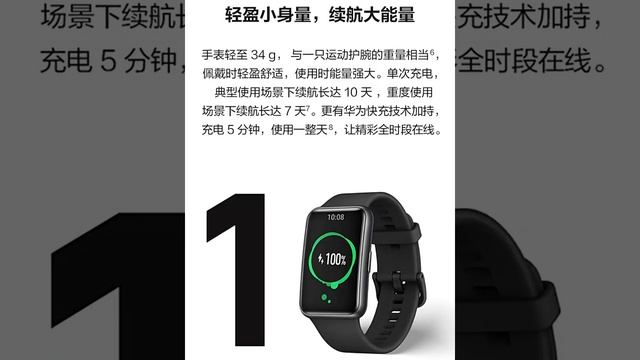 HUAWEI WATCH FIT new smart sports watch