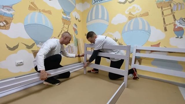 Видео-инструкция кроватки "Софа" смотреть онлайн