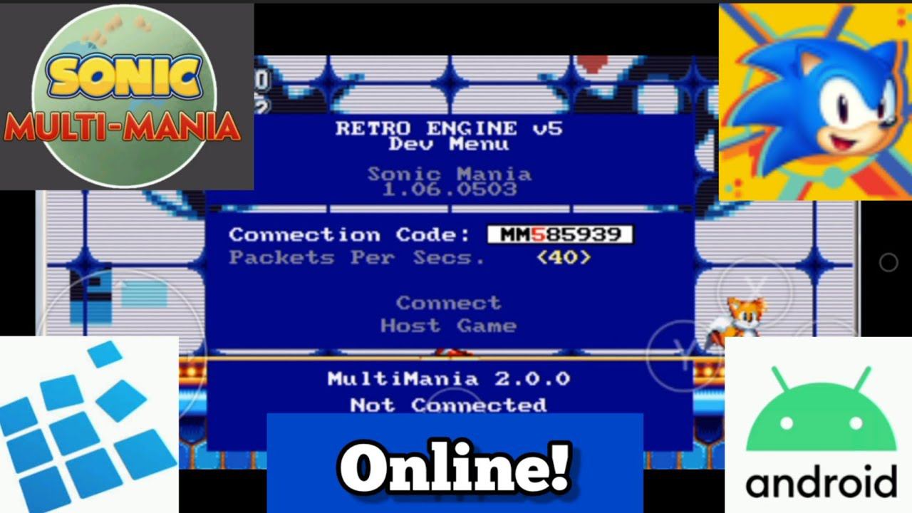 Sonic Mania Plus Online Android Multimania mod for ExaGear Windows emulator! Don't clickbate!