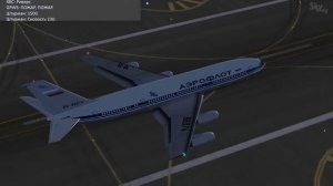 30 - Ilyushin Il-86 BELLY LANDING in Dubai 21/09/2001