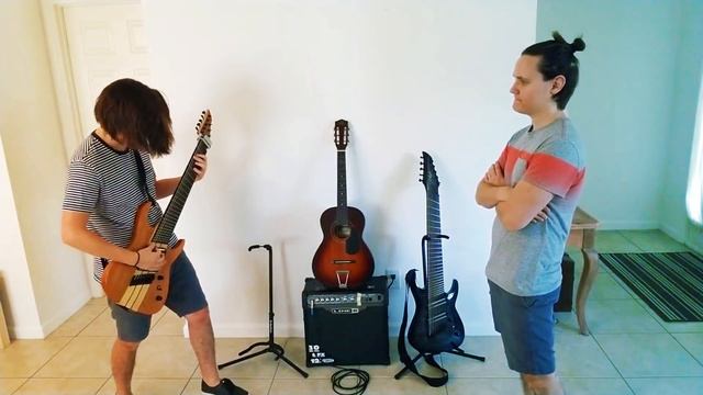 9-string vs 10-string (Metal Riffs Down A Fourth)