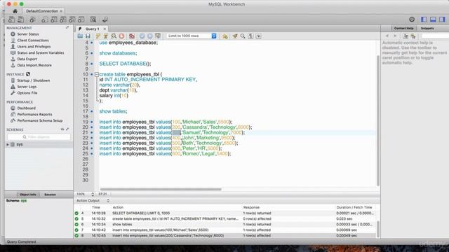 Preparing the Database and Basic SQL Commands in Java смотреть онлайн