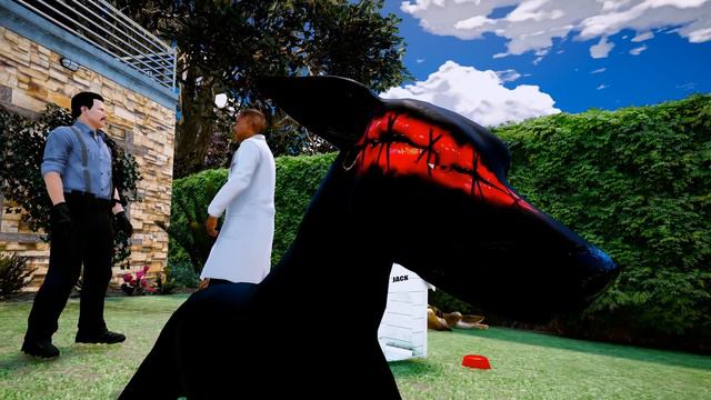 KORKUNÇ DOBERMAN JACK KARDEŞİ YAVRU PİTBULL'U KURTARIYOR! - GTA 5 смотреть онлайн