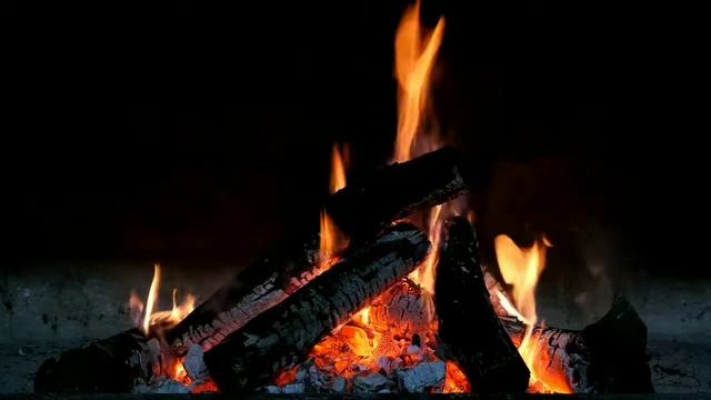 Камин | релакс | медитация | музыка для глубокого сна | 3 часа | Crackling fireplace | HD | 3 hours смотреть онлайн