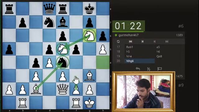 Blitz chess: Playing with subscribers on lichess id- mukesh135