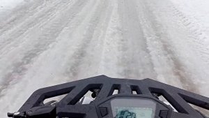 зимняя покатушка на квадроцикле | Kayo AU 150 ctv