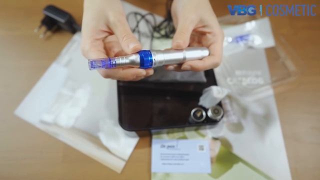 Обзор аппарата #дермапен Dr.pen для фракционной мезотерапии и микронидлинга А6 с 2мя ✌ батареями