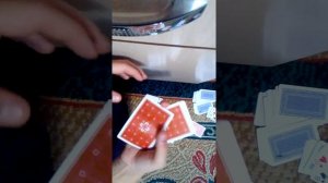 Как метать карту с колодой