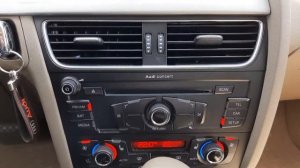 Audi A4 B8 Как выставить время!