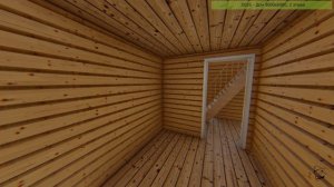 Проект индивидуального жилого дома D026 - 9000х6000 (Project of an individual residential building)