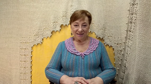 Льняная штора. Мастер-класс по вязанию крючком от О. С. Литвиной.