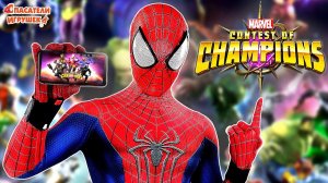 ЧЕЛОВЕК-ПАУК ЭНДРЮ И РОСОМАХА ИГРАЮТ В MARVEL: БИТВА ЧЕМПИОНОВ - CONTEST OF CHAMPIONS!