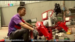 Sáng chế chiếc máy nông nghiệp đa năng của người nông dân trẻ - VOVTV