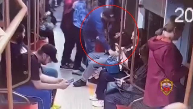 Пассажир помог полиции столичного метро задержать ограбившего его в электропоезде мужчину