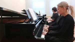 К.Гурлитт "Ноктюрн" для двух фортепиано в 8 рук.