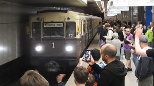 Москва. Парад поездов метро-2024. 18 мая 2024