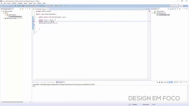 Curso Básico de Java - Aula 11 Variável Double смотреть онлайн