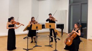 Arno Babajanyan - Potpourri for string quartett Առնո Բաբաջանյան Պոպուրի