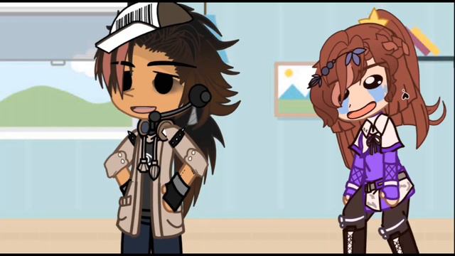 Sal and Travis sings together// Gacha club // Sally Face смотреть онлайн