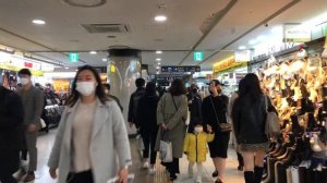 [4K]ASMR：Walk in #Gangnam Underground shopping center  #Seoul#South Korea#Seoul Walk