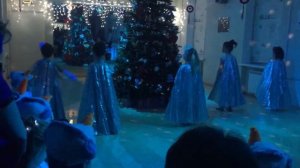 Танец девочек с крыльями под композицию Happy New Year (Abba)