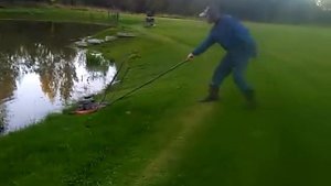 Как косить склон