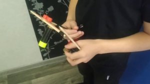 Самодельный арбалет стреляет четко