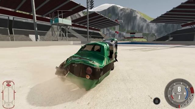 Which Automation Mod Can Fly The Furthest On Car Jump Arena? PART 50 - BeamNG Drive Mods смотреть онлайн