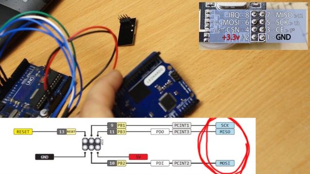 Как заставить работать nRF24L01, Уроки Arduino смотреть онлайн