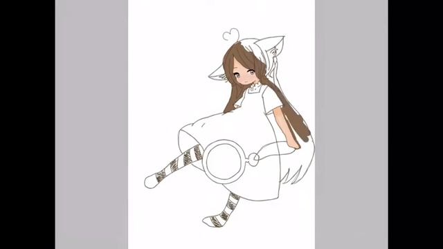 РИСУЕМ МОЕГО ПЕРСОНАЖА | В честь моего день рождения☺️ смотреть онлайн