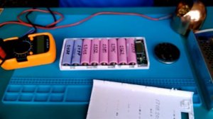 Ремонт power bank 8 x 18650 после падения