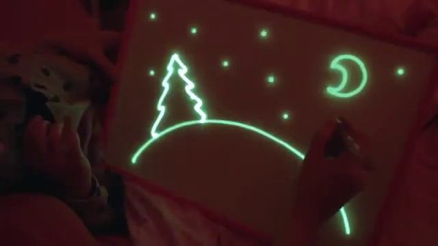 Детский набор для творчества рисуй светом смотреть онлайн