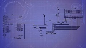 HD44780 LCD по одному проводу к AVR/Arduino