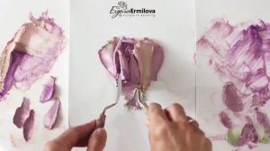 ПРОЦЕСС СОЗДАНИЯ ОБЪЁМНОЙ РОЗЫ. THE PROCESS OF CREATING A VOLUMETRIC ROSE