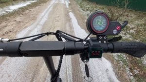 Тест новой батареи на самокате kugoo m4,на 23ah. Результат поражает.