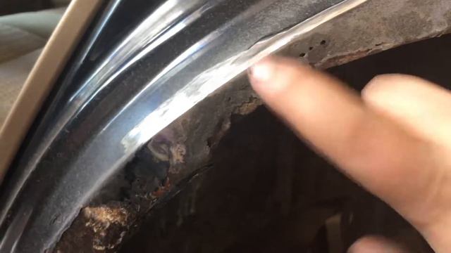 1998 Subaru Impreza L Rear Quarter Rust смотреть онлайн