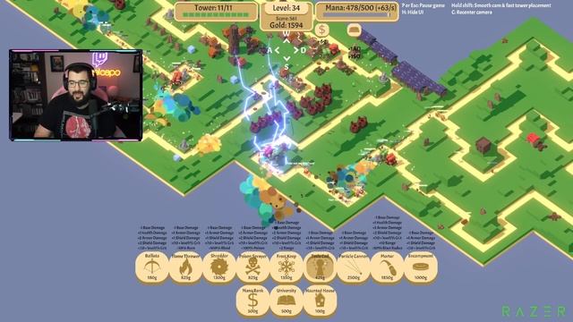 UN BUEN TOWER DEFENSE - Rogue Tower смотреть онлайн
