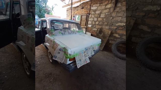#5 покраска багажника болончиком