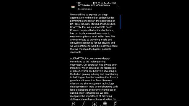 It's Time To Switch On Notification Bgmi IS BACK FINALLY||Server Is Not Online Yet #bgmiisback смотреть онлайн