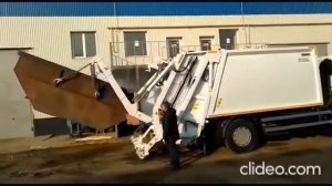 HINO 300 XZU710L-WKFTTW3 4х2 (БАЗА 3,43) - мусоровоз с ЗЗ, 8 т., с уплотнителем HARVEST RCV-9,1