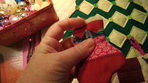 80. Пэчворк для начинающих. Лоскутная Ёлочка и украшения для неё.