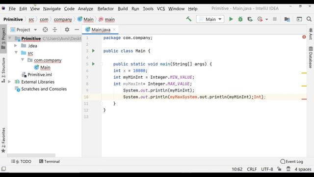 Tutorial 8 - Primitive Data Types смотреть онлайн