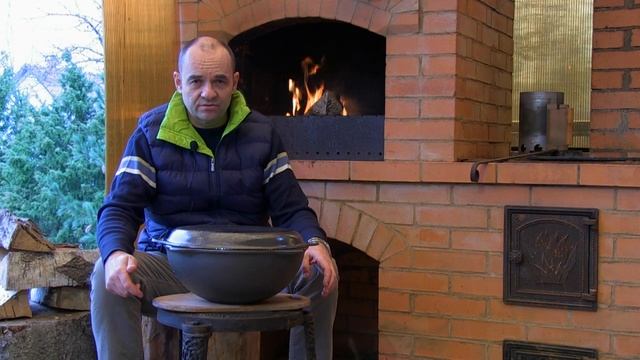 Отличный чугунный казан 9 л. с крышкой жаровней | Обзор и советы от Piсnik.by смотреть онлайн